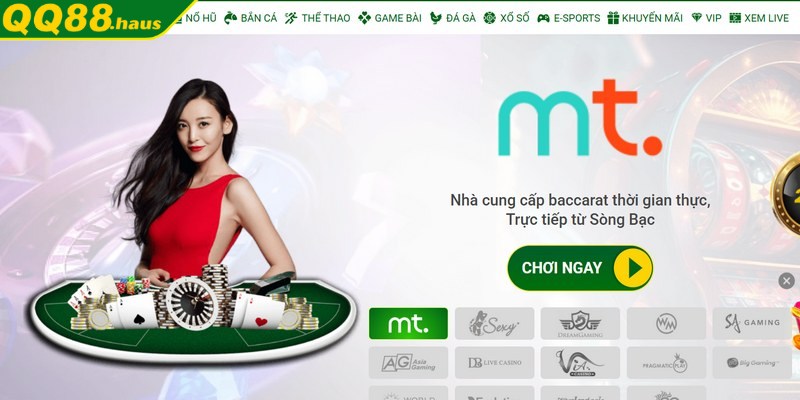 Thành viên khi gia nhập vào nhà cái sẽ phải bất ngờ về game casino
