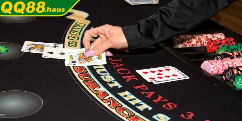 Tùy chọn gấp đôi cho phép bạn tăng gấp đôi tiền cược trong Blackjack