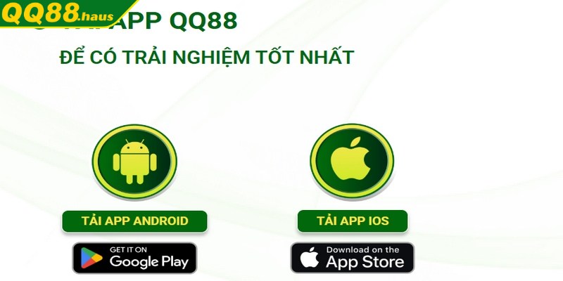 Tải app QQ88 về IOS rất đơn giản cho game thủ thực hiện