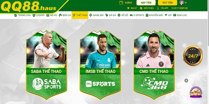 Thể thao QQ88 là một trong những nền tảng giải trí trực tuyến thú vị